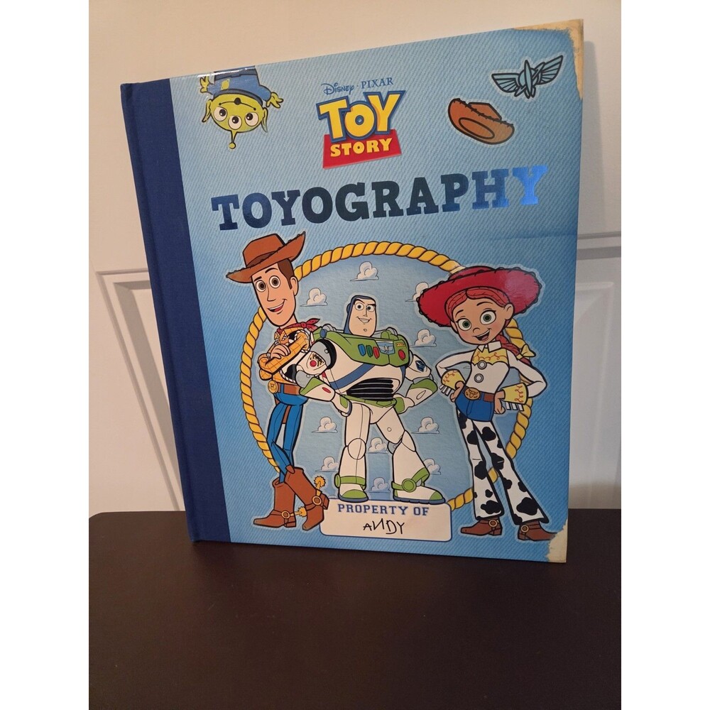 NEW Disney Pixar Toy Story Hardcover Book Toyography Interactive